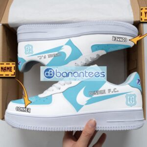 Dundee F.C. Air Force Shoes Custom Name Gift For Fans AF1 Sneakers Product Photo 1