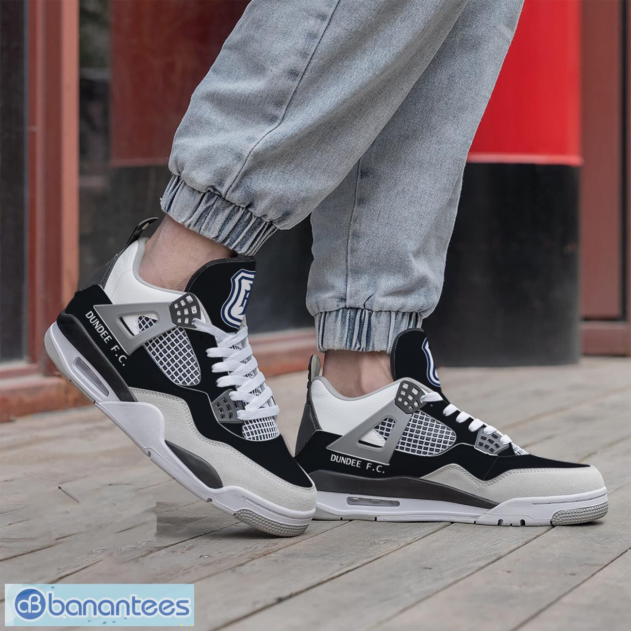dundee fc air jordan 4 shoes men and women sneakers gift 1 image Dundee F.C. Air Jordan 4 Shoes Men And Women Sneakers Gift Product Photo 2