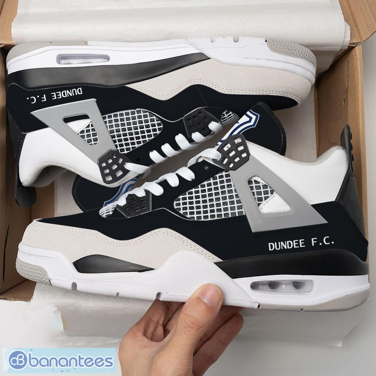 dundee fc air jordan 4 shoes men and women sneakers gift image Dundee F.C. Air Jordan 4 Shoes Men And Women Sneakers Gift Product Photo 1