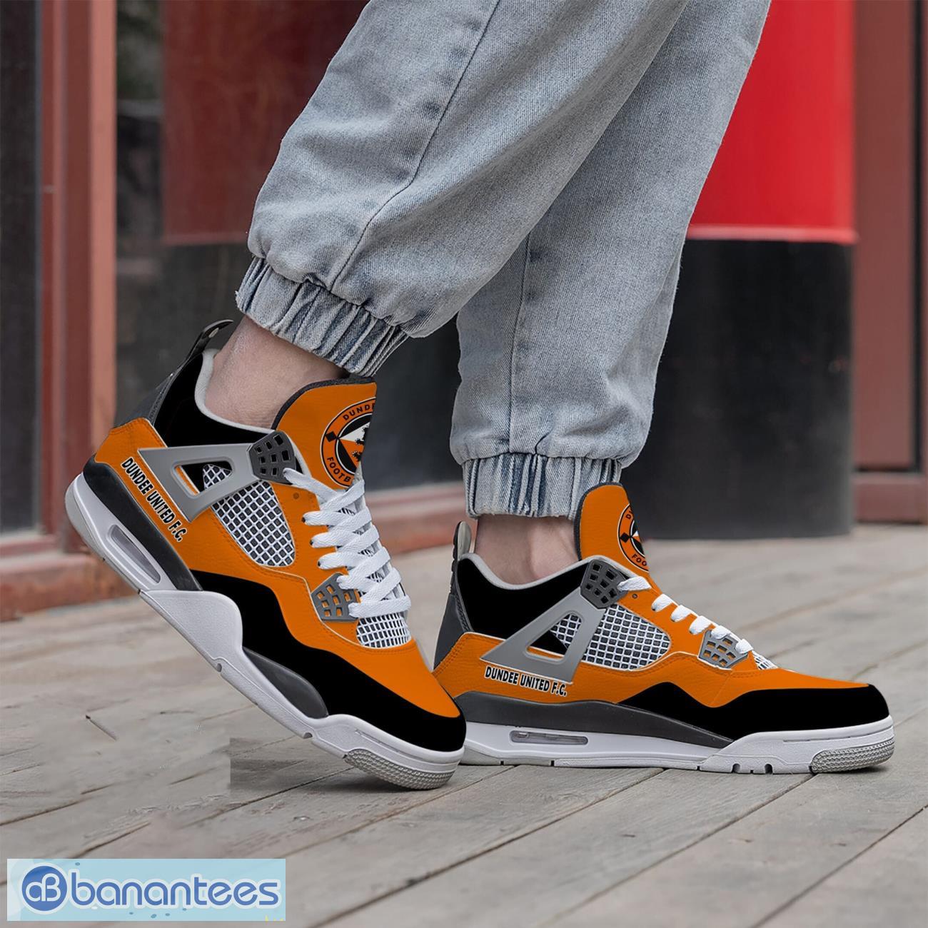 dundee united fc air jordan 4 shoes men and women sneakers gift 1 image Dundee United F.C. Air Jordan 4 Shoes Men And Women Sneakers Gift Product Photo 2