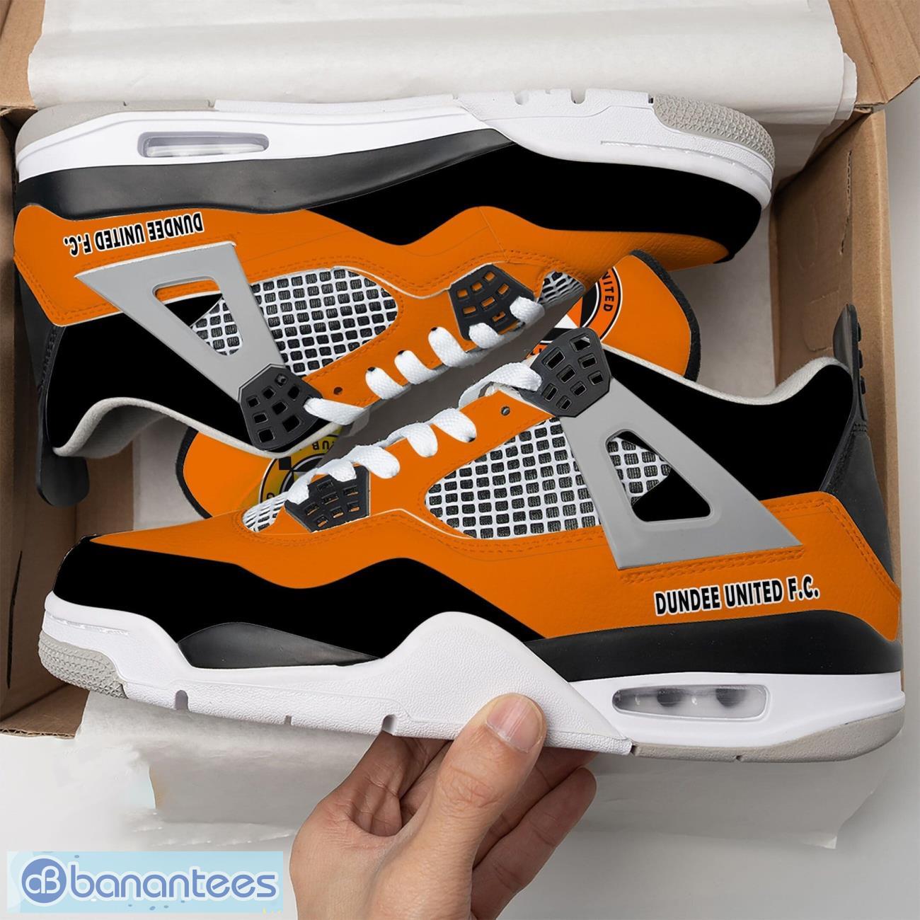 dundee united fc air jordan 4 shoes men and women sneakers gift image Dundee United F.C. Air Jordan 4 Shoes Men And Women Sneakers Gift Product Photo 1