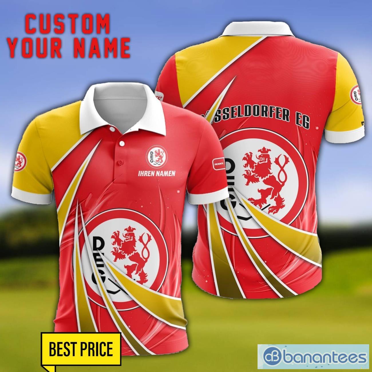 dusseldorfer eg personalized name 3d polo shirt gift for sport golf lover image Dusseldorfer EG Personalized Name 3D Polo Shirt Gift For Sport Golf Lover Product Photo 1