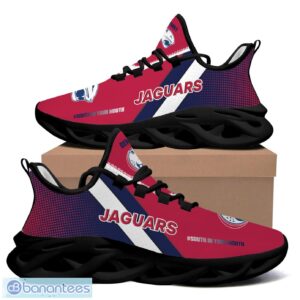 South Alabama Jaguars Logo Custom Name Pattern 3D Max Soul Sneaker Product Photo 1