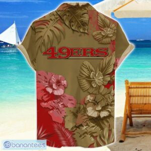 San Francisco 49ers Skull Flower Hawaiian Shirt NFL Halloween Gift For Sports Fans Product Photo 2