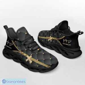 Jesus Faith Hope Love Max Soul Shoes Running Sneakers Sport Sneakers Gift Black Product Photo 2