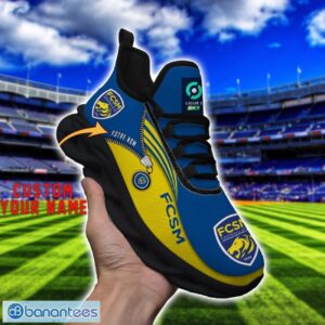 FC Sochaux-Montbeliard Max Soul Shoes Personalized Name Sneakers For Fans Product Photo 4