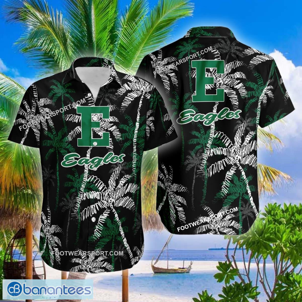 eastern michigan eagles aloha hawaiian shirt coconut tree vintage gift for fans 1 image Eastern Michigan Eagles Aloha Hawaiian Shirt Coconut Tree Vintage Gift For Fans - NCAA Eastern Michigan Eagles 3D Hawaiian Shirt Coconut Tree_2