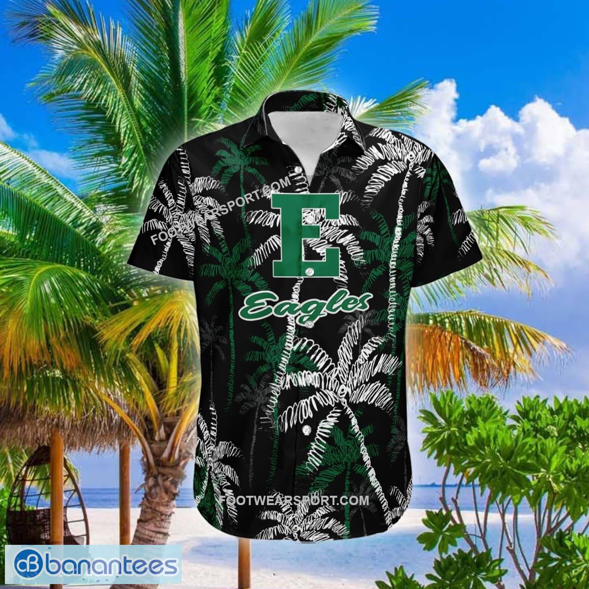 eastern michigan eagles aloha hawaiian shirt coconut tree vintage gift for fans image Eastern Michigan Eagles Aloha Hawaiian Shirt Coconut Tree Vintage Gift For Fans - NCAA Eastern Michigan Eagles 3D Hawaiian Shirt Coconut Tree_1