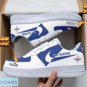 EHC Kloten Air Force Shoes Custom Name Gift For Fans AF1 Sneakers Product Photo 1