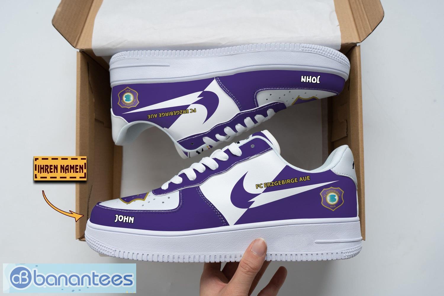 erzgebirge aue air force shoes custom name gift for fans af1 sneakers image Erzgebirge Aue Air Force Shoes Custom Name Gift For Fans AF1 Sneakers Product Photo 1