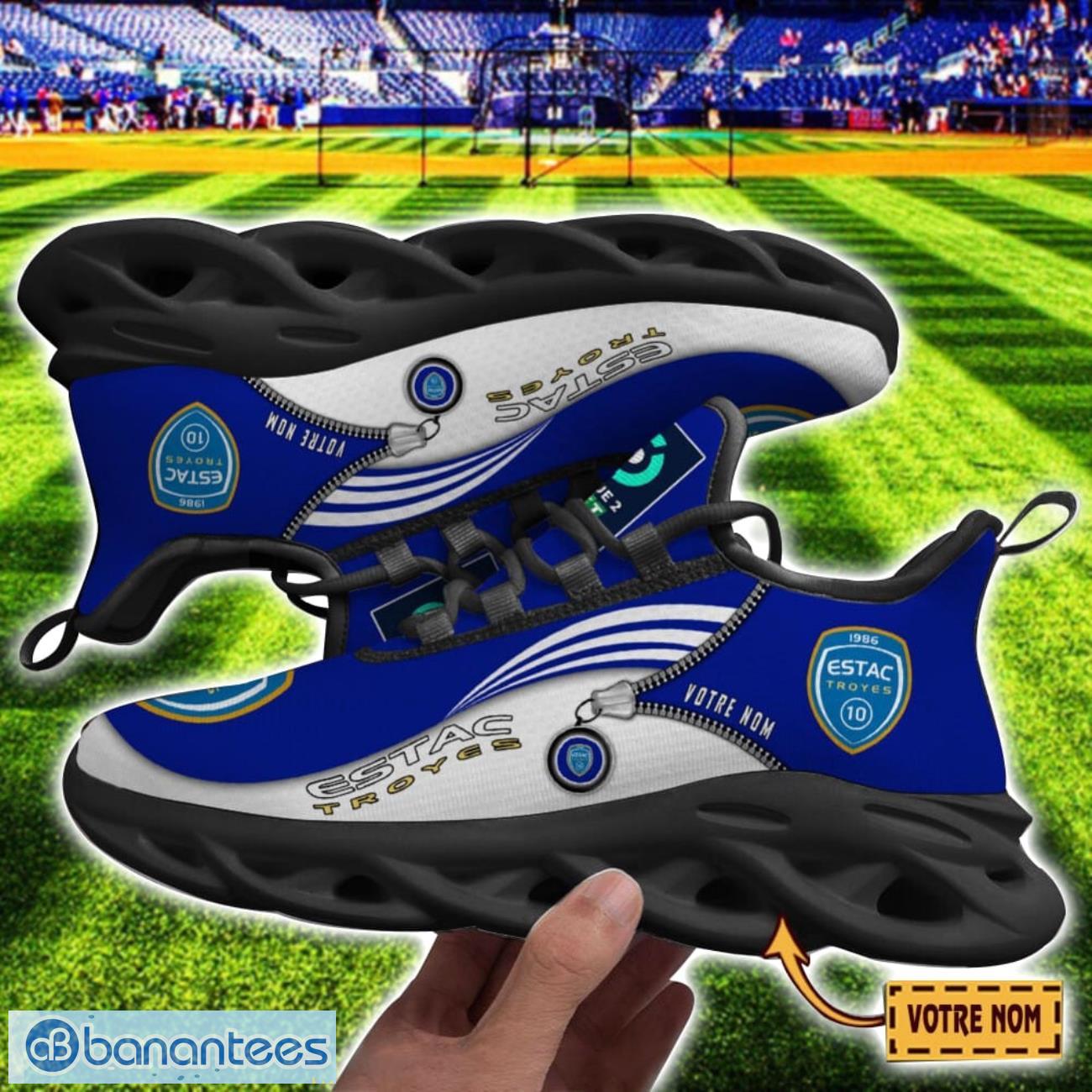 estac troyes max soul shoes personalized name sneakers for fans 1 image ESTAC Troyes Max Soul Shoes Personalized Name Sneakers For Fans Product Photo 2
