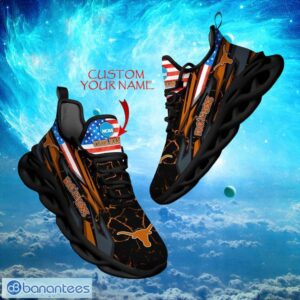 NCAA Texas Longhorns Design For Fans Loves Custom Your Name Max Soul Shoes Product Photo 1