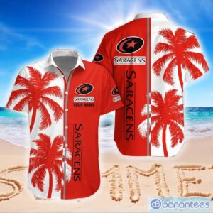 Saracens 3D Hawaiian Shirt And Shorts For Men And Women Beach Gift Cconut Pattern Custom Name Product Photo 1