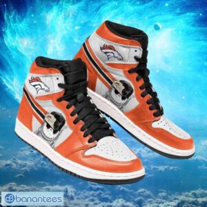 NFL Denver Broncos Custom Jack Skellington Printing Air Jordan Hightop Shoes Product Photo 1