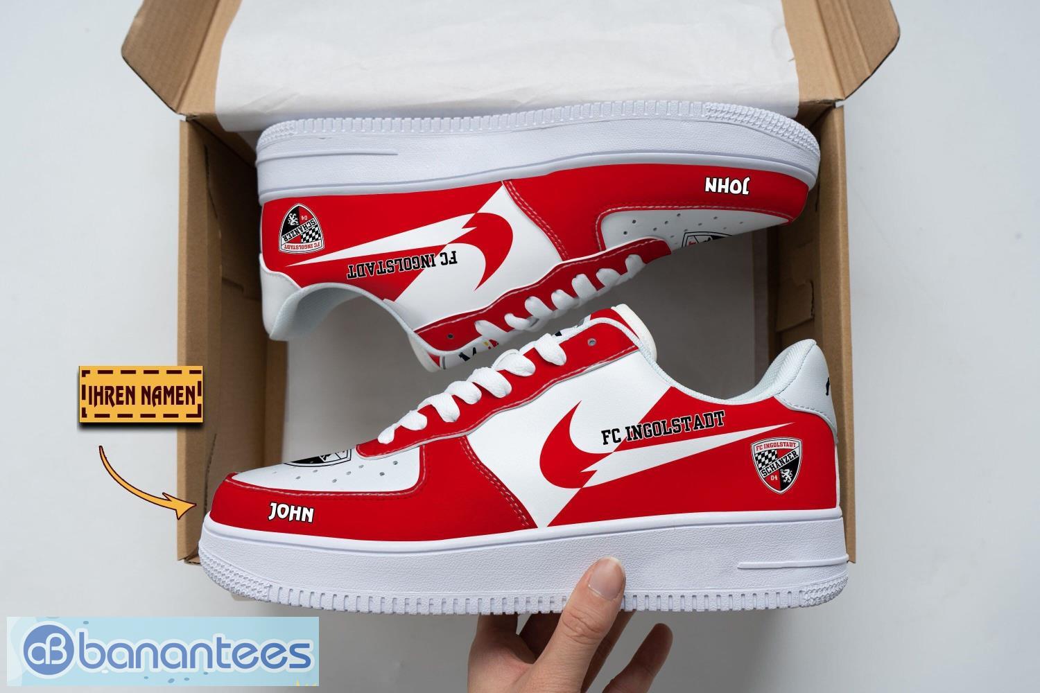 fc ingolstadt 04 air force shoes custom name gift for fans af1 sneakers image FC Ingolstadt 04 Air Force Shoes Custom Name Gift For Fans AF1 Sneakers Product Photo 1