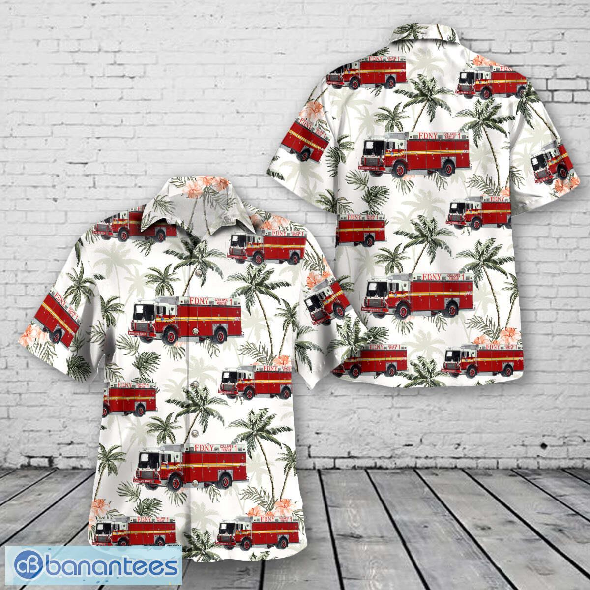fdny 2005 mack mr ferrara collapse rescue 1 manhattan hawaiian shirt image FDNY 2005 Mack MR Ferrara Collapse Rescue 1 Manhattan Hawaiian Shirt - FDNY 2005 Mack MR Ferrara Collapse Rescue 1 Manhattan Hawaiian Shirt