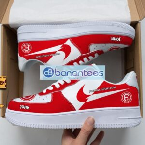 Fortuna Dusseldorf Air Force Shoes Custom Name Gift For Fans AF1 Sneakers Product Photo 1
