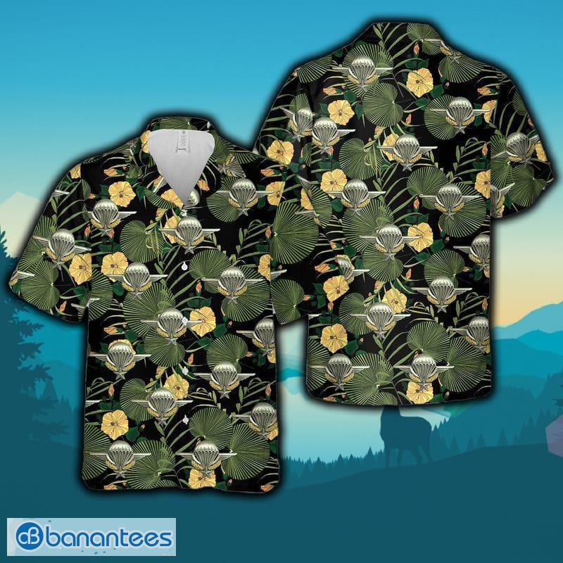 french army and navy paratrooper brevet hawaiian shirt image French Army and Navy paratrooper brevet Hawaiian Shirt - French Army and Navy paratrooper brevet Hawaiian Shirt