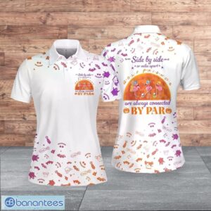 Halloween Flamingo Golf Friends Are Always Connected Golf For Women Polo Shirt Product Photo 1