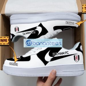 Fulham F.C Air Force Shoes Custom Name Gift For Fans AF1 Sneakers Product Photo 1