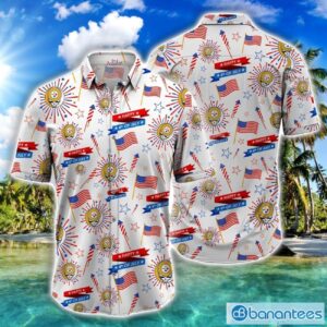 NFL Pittsburgh Steelers Grateful Dead and Sports Logo 4th Of July Hawaiian Shirt Product Photo 1