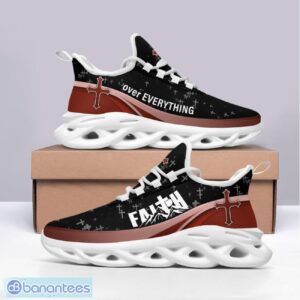 Jesus Faith Over Everything Max Soul Shoes Running Sneakers Sport Sneakers Gift Product Photo 2