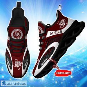 Texas A_M Aggies Max Soul Shoes Trending Design For Men Women Running Sneakers Gift Product Photo 2