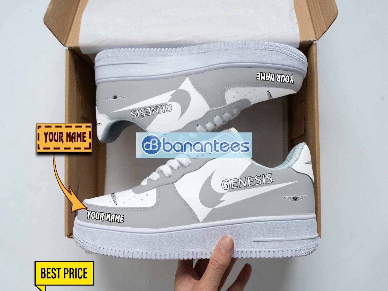 genesis air force shoes custom name gift for fans af1 sneakers image Genesis Air Force Shoes Custom Name Gift For Fans AF1 Sneakers Product Photo 1