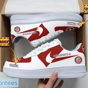 Geneve-Servette HC Air Force Shoes Custom Name Gift For Fans AF1 Sneakers Product Photo 1