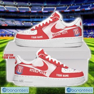 Stoke City Air Force Shoes Sneakers For Men Women Gift Custom Name Product Photo 1
