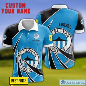 FC Slovan Liberec Personalized Name 3D Polo Shirt Gift For Sport Golf Lover Product Photo 1