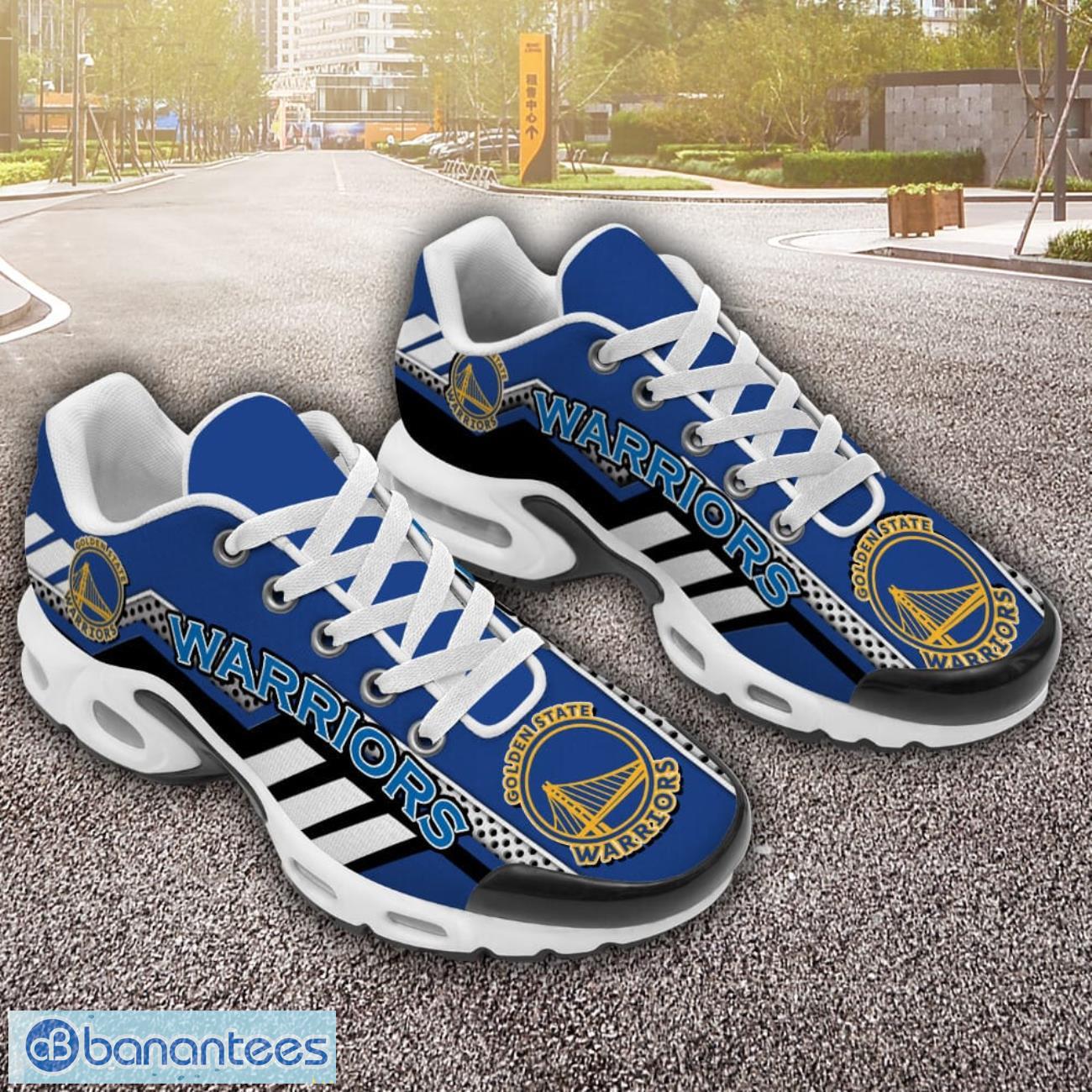 golden state warriors tn shoes sports team gift air cushion sports shoes for men women image Golden State Warriors TN Shoes Sports Team Gift Air Cushion Sports Shoes For Men Women Product Photo 1