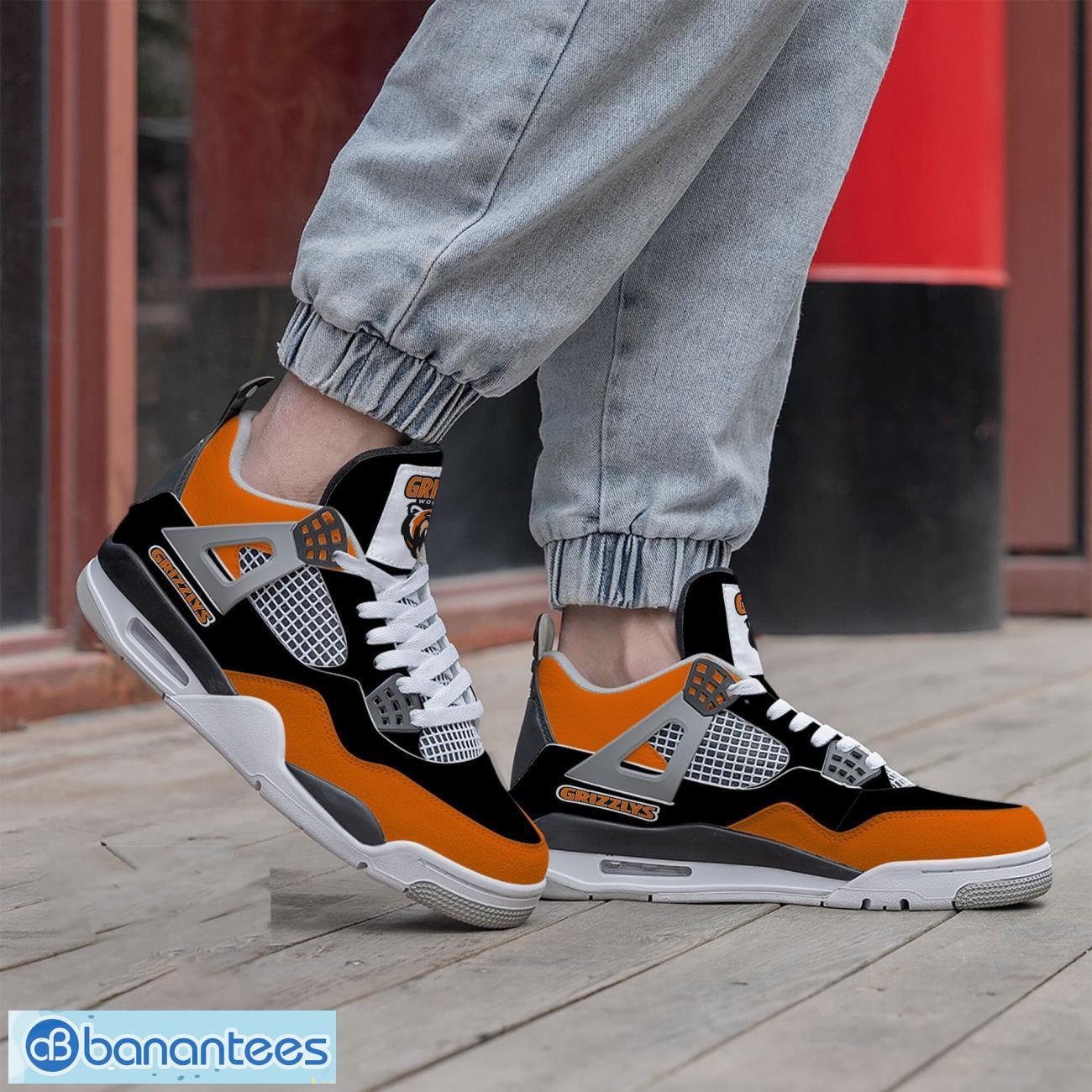grizzlys wolfsburg air jordan 4 shoes men and women sneakers gift 1 image Grizzlys Wolfsburg Air Jordan 4 Shoes Men And Women Sneakers Gift Product Photo 2