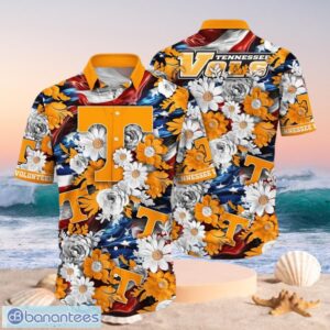 NCAA Tennessee Volunteers Design Logo Gift For Fan Independence Day Hawaii Shirt Full Over Print Product Photo 1