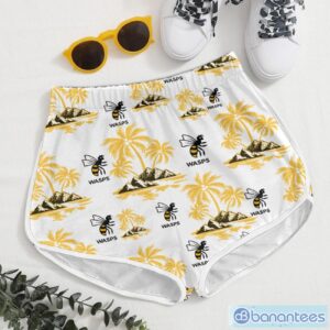 Wasps RFC 3D Hawaiian Shirt And Shorts For Fans Aloha Beach Shirt Product Photo 3