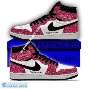 Smith's Food And Drug Air Jordan Hightop Shoes Personalized Crocodile Skin Pattern All Over Print - Smith's Food And Drug Air Jordan Hightop Shoes Personalized Design 1