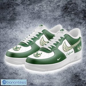 Milwaukee Bucks NBA New Design AF1 Sneakers For Fans Air Force Sneaker Custom Name - Milwaukee Bucks NBA New Design Personalized AF1 Sneakers For Fans_ 2