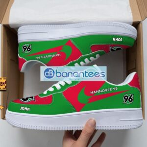 Hannover 96 Air Force Shoes Custom Name Gift For Fans AF1 Sneakers Product Photo 1