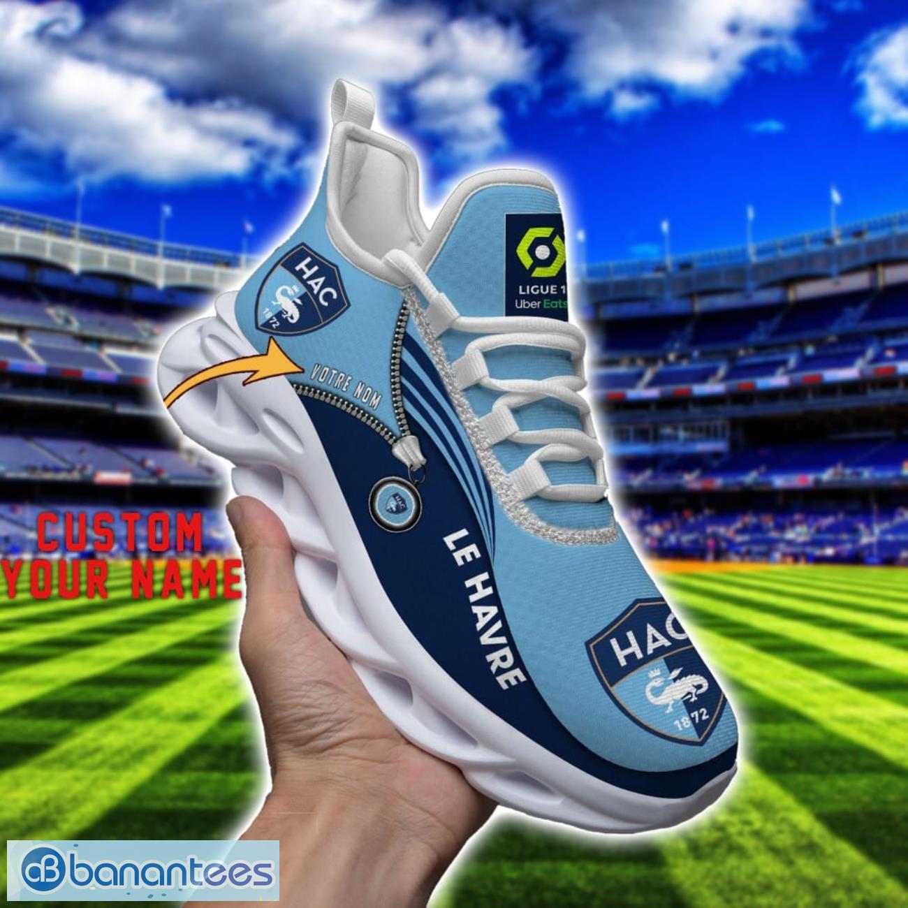 havre athletic club max soul shoes personalized name sneakers for fans 2 image Havre Athletic Club Max Soul Shoes Personalized Name Sneakers For Fans Product Photo 3