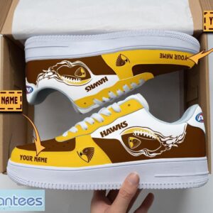 Hawthorn Football Club Air Force Shoes Custom Name Men Women Gift AF1 Shoes Product Photo 1