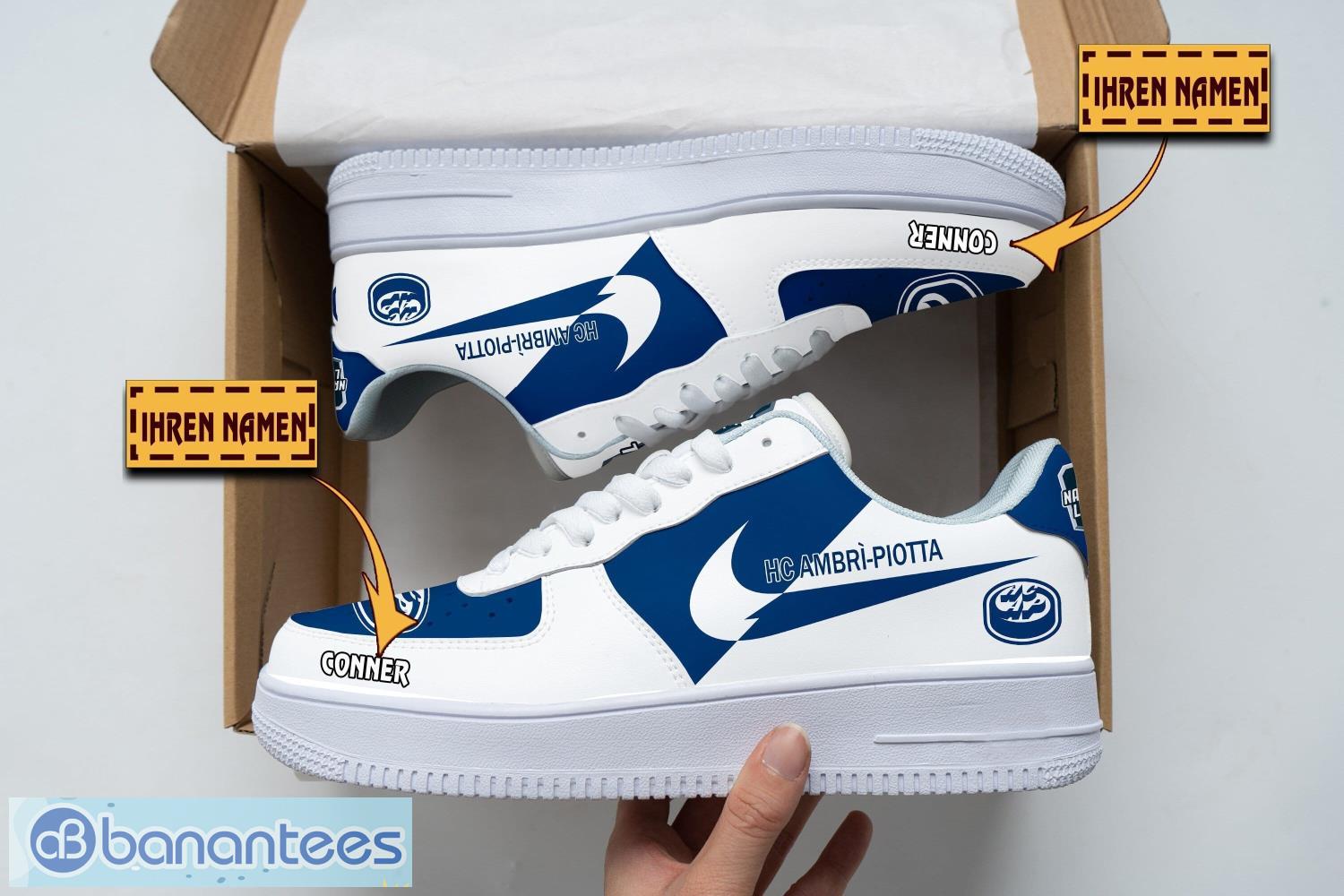 hc ambri piotta air force shoes custom name gift for fans af1 sneakers image HC Ambri-Piotta Air Force Shoes Custom Name Gift For Fans AF1 Sneakers Product Photo 1