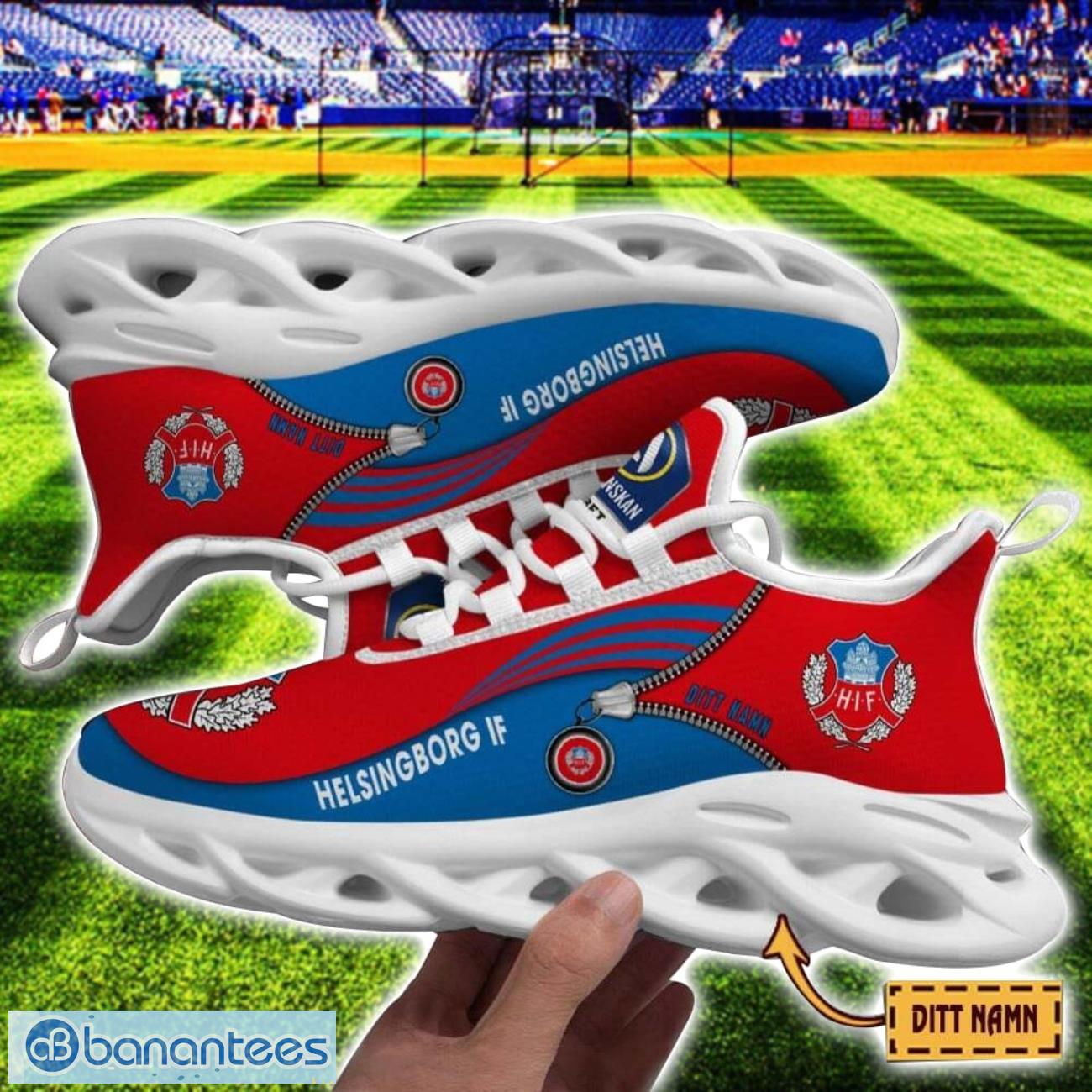 helsingborgs if max soul shoes personalized name sneakers for fans image Helsingborgs IF Max Soul Shoes Personalized Name Sneakers For Fans Product Photo 1