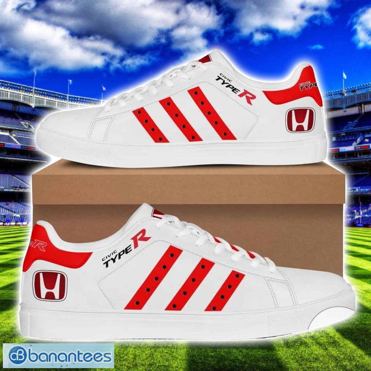 honda civic type r low top skate shoes for fans gift ideas shoes image Honda Civic Type R Low Top Skate Shoes For Fans Gift Ideas Shoes Product Photo 1