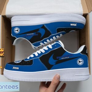 DSC Arminia Bielefeld Air Force Shoes Custom Name Gift For Fans AF1 Sneakers Product Photo 1