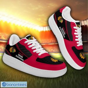 Chicago Blackhawks NHL Personalized New AirForce 1 Sneakers Gift For Fan Product Photo 1