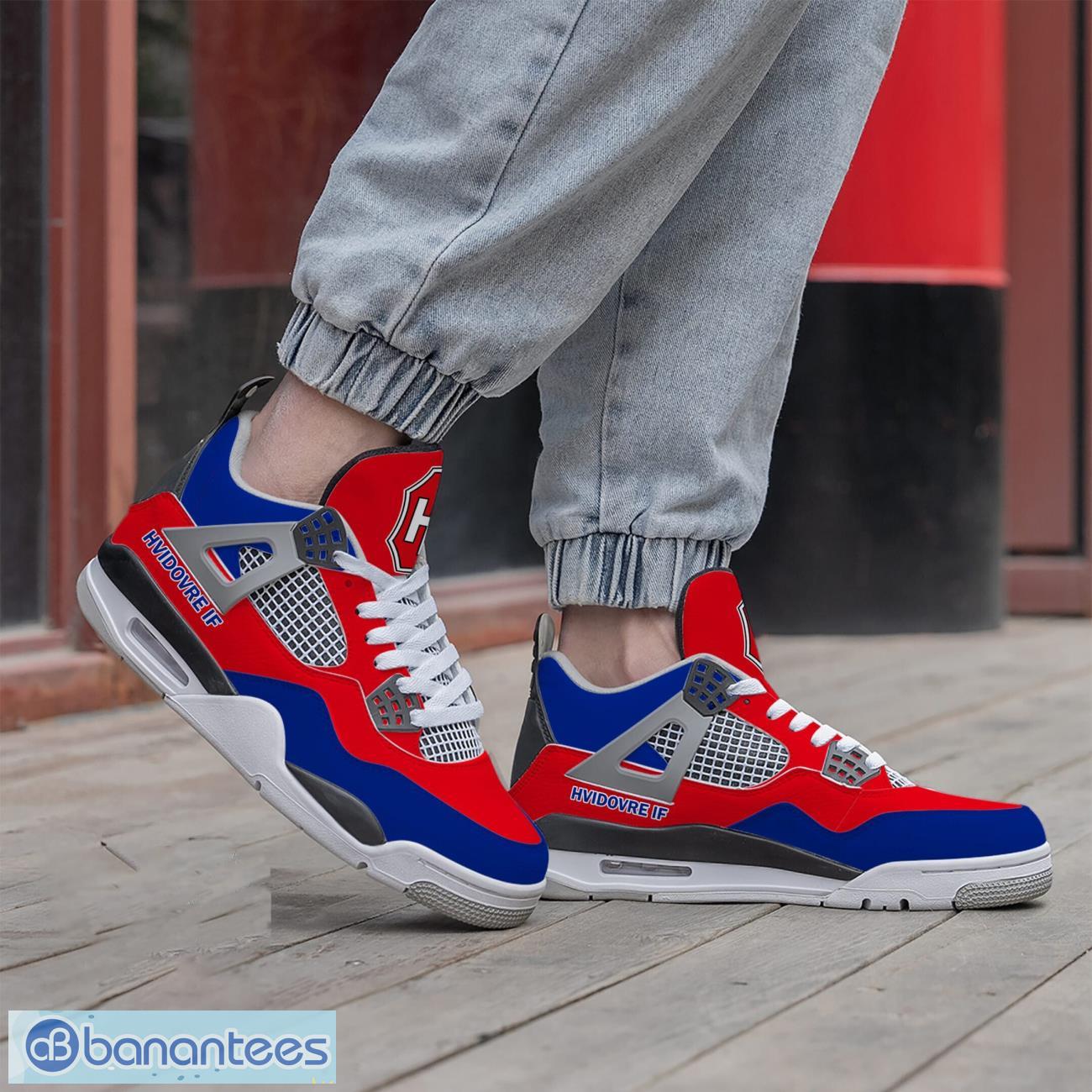 hvidovre if air jordan 4 shoes men and women sneakers gift 1 image Hvidovre IF Air Jordan 4 Shoes Men And Women Sneakers Gift Product Photo 2