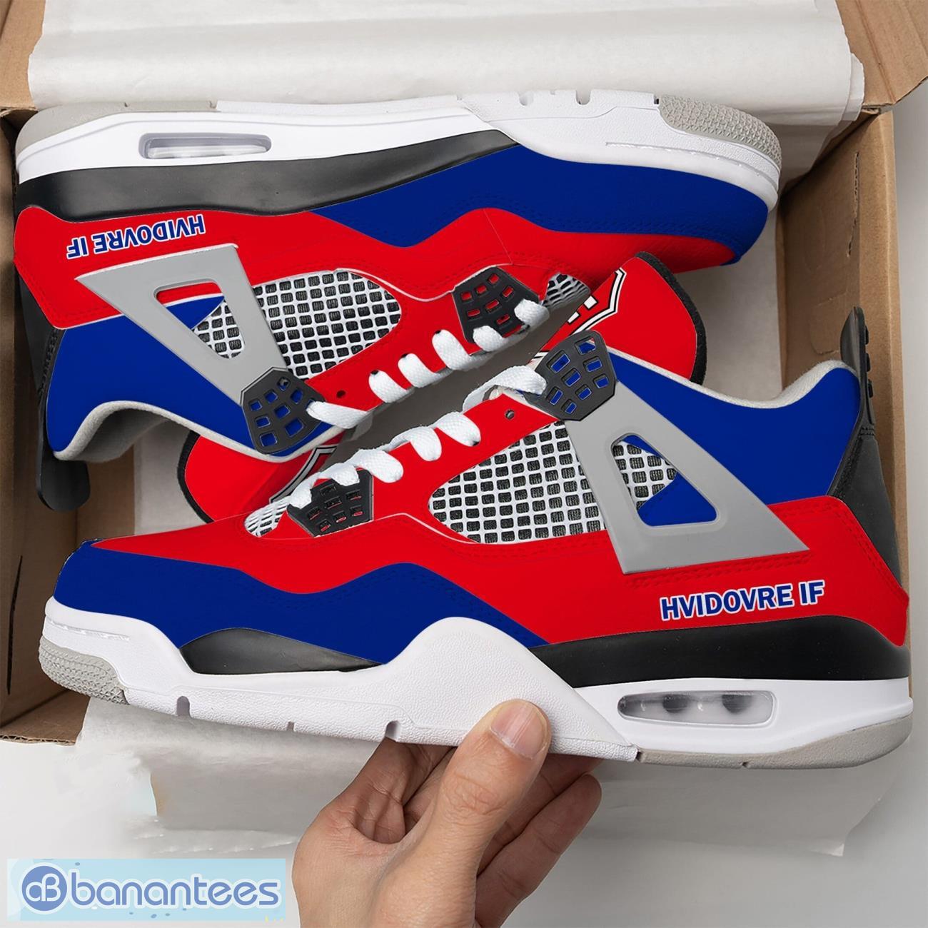 hvidovre if air jordan 4 shoes men and women sneakers gift image Hvidovre IF Air Jordan 4 Shoes Men And Women Sneakers Gift Product Photo 1