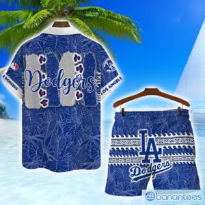 Los Angeles Dodgers MLB Hawaiian Shirt And Shorts Vintage Pattern Shirt Product Photo 2