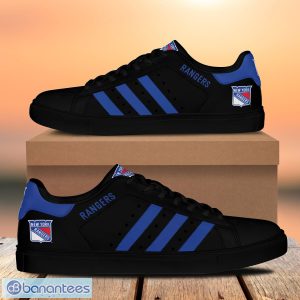 New York Rangers Low Top Skate Shoes Stan Smith Shoes Blue Striped Product Photo 3