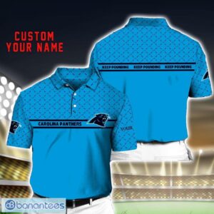 NFL Carolina Panthers Polo Shirt Custom Name Football Fans Gift Product Photo 1